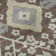 Premium Machine Washable Prisco Chocolate Rug