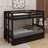 Twin Over Pull-Out Bunk Bed With Trundle-1876309611