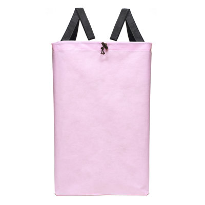 Sac à linge en coton / toile avec poignées