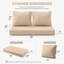 Coussin de siège / de dossier Wynee-1349864420