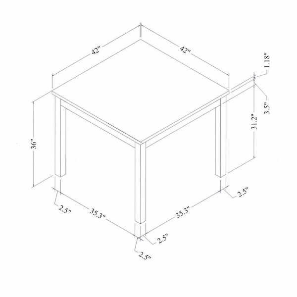 Dimensions du produit