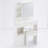 Small Size Left Drawer Desktop Vanity Table + Cushioned Stool, Extra Large Sliding Mirror, Multi Layer, High Capacity Storage Fashionable Dresser, Suitable For Small Space, EPA,GCC,UL Certificate-106678326