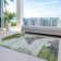 Machine Washable Indoor/Outdoor Xhevrie Fern Rug