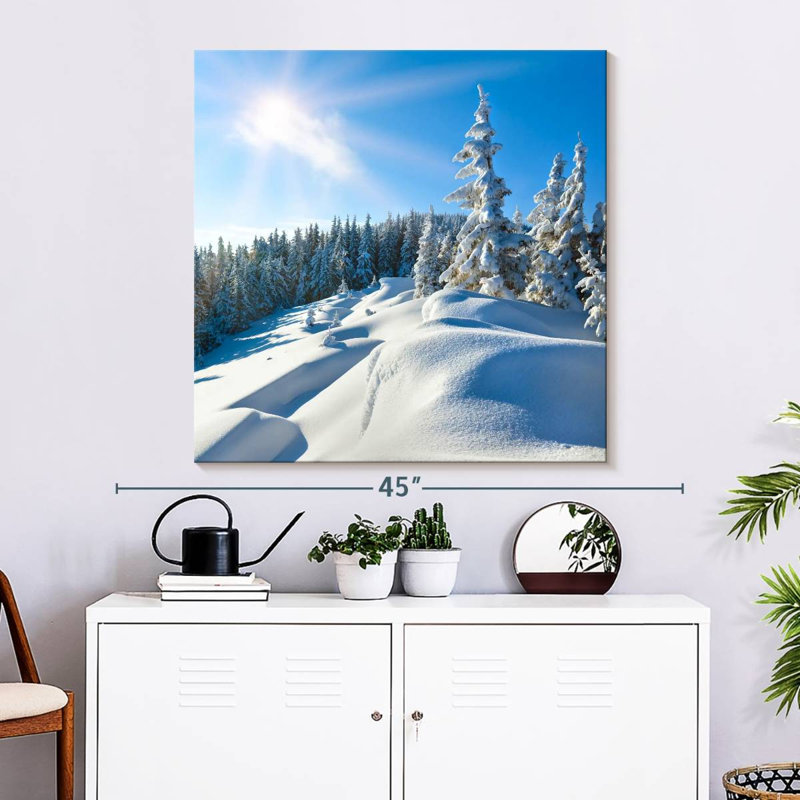 Alvord journée ensoleillée d'hiver, H 33 po x l 33 po