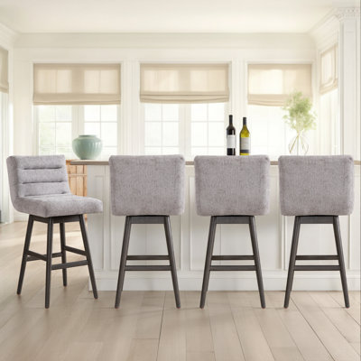 Tabouret de bar pivotant à hauteur de comptoir ou de bar Martinstown