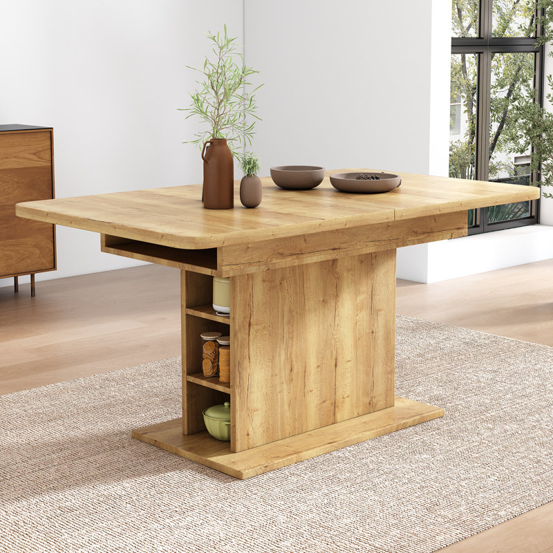 Extendable Dining Table, Oak