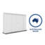 Remise de jardin en acier galvanisé l 10 pi x P 2,5 po Absco Space Saver Surfmist-111668645