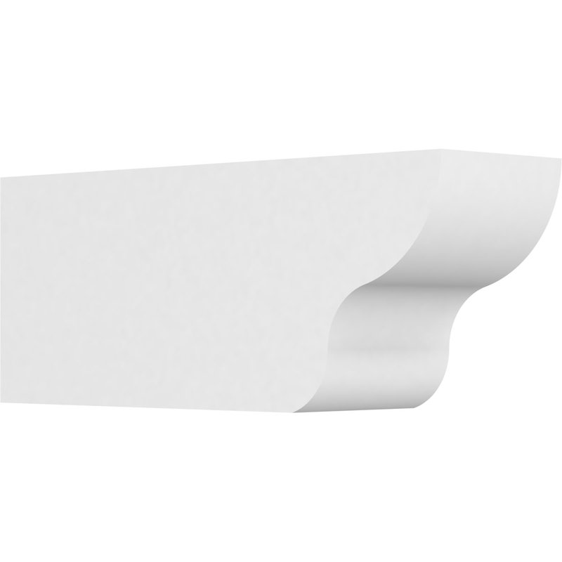 Queue de chevron standard en PVC de qualité architecturale Greensboro, H 8 po x L 6 po x P 20 po