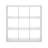 43.78'' H X 43.78'' W 9-Cube Bookcase-1298892095