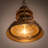 Pendelton 1 - Light Brown Bell Pendant