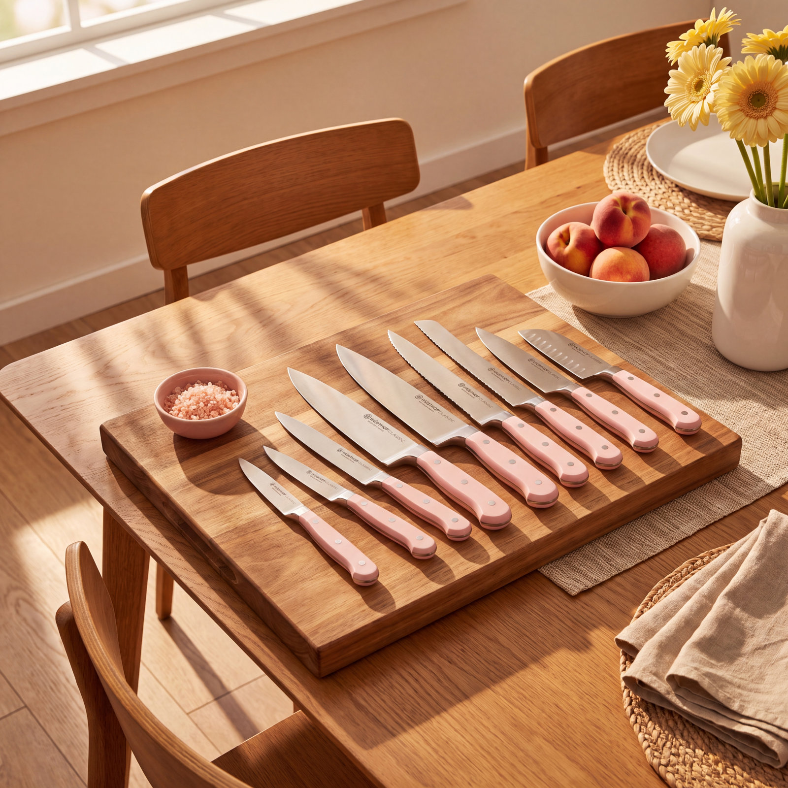 WÜSTHOF Classic Color Pink Salt 3.5" Paring Knife, Pink