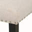 Modern Style 6-Piece Dining Table With 4 Chairs & 1 Bench, Table With Marbled Veneers Tabletop And V-Shaped Table Legs