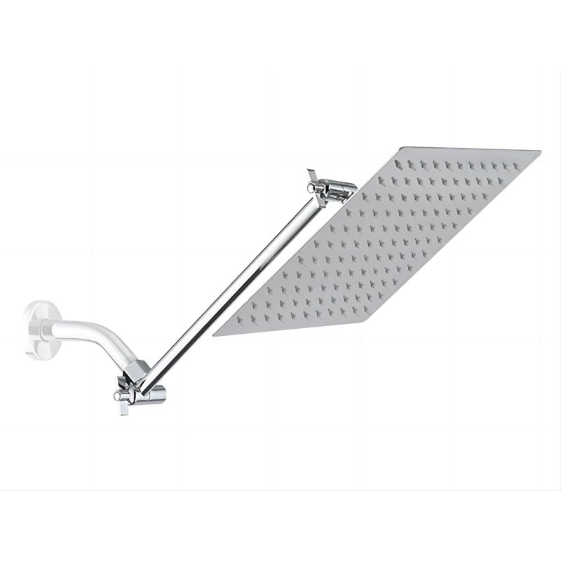 Pomme de douche à pluie réglable, Chrome