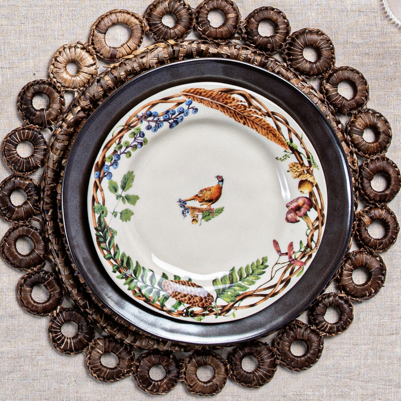 Forest Walk Dessert/Salad Plate Assorted