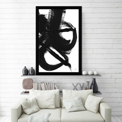 " Noir Strokes II " by Gina Ritter