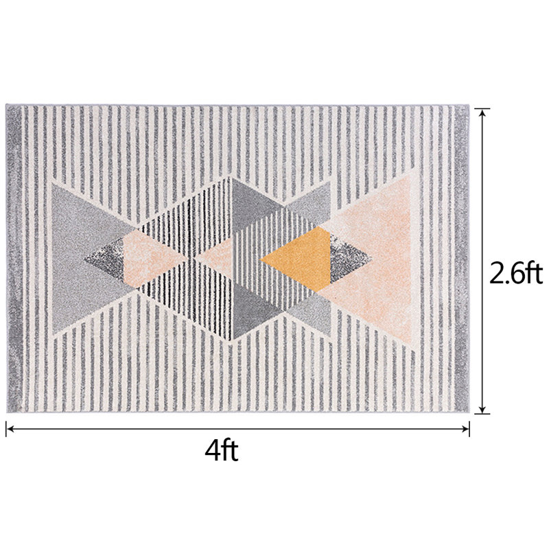 Roche Striped Indoor Rug, 2.6x4ft