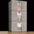 Steel Frame Storage Box, Cloth Storage Box for Quilt Storage Box Folding Wardrobe Fabric Extra Large Storage Bag with Clear Window, Sturdy Zippers(Set of 3)-1039820337-1039820339