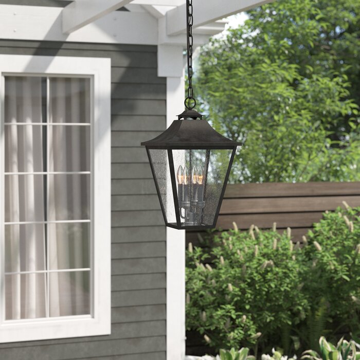 Lark Manor Centerport 4 - Light Outdoor Hanging Lantern & Reviews | Wayfair