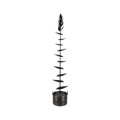 Metal Tiered Cascading Leaf Fountain