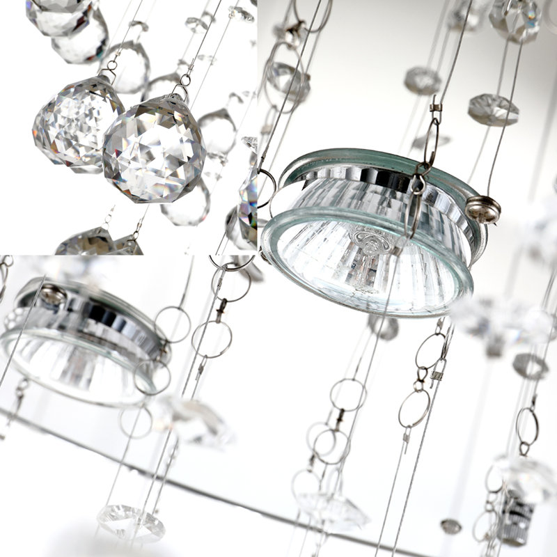 Hartlyn 5 - Light Dimmable Tiered Chandelier