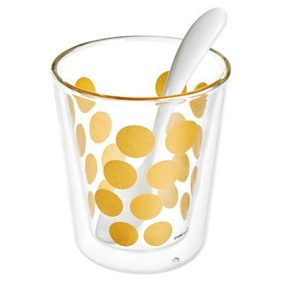 Coffee Melamine Mug with Spoons