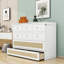 Lit escamotable avec tiroirs de rangement et lattes-2068194146-2075601200