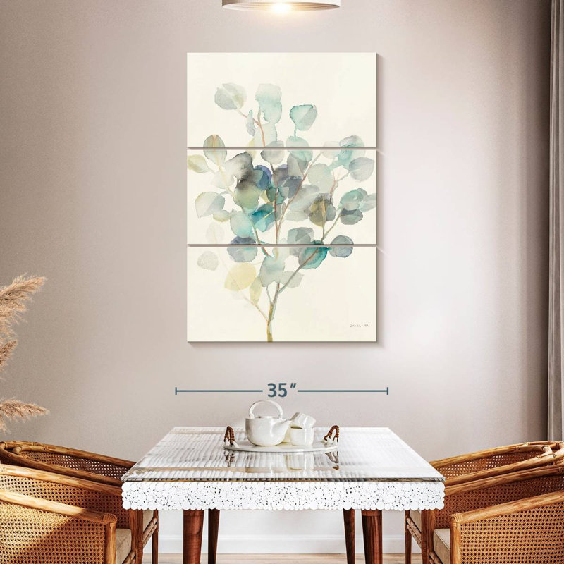 Harnek Minimalist Eucalyptus III, 50" H x 32" W