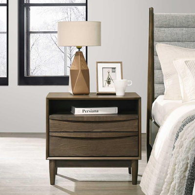 Oscar 58 cm W Bedside Table