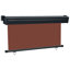 Dakota Fields 1.7cm W x 2.5cm D Fabric Cover Motorised Retractable Side Awning-1355509068