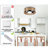 Aquila 20" Wood Farmhouse Caged LED Dimmable RGB Ceiling Fan With Light And Remote Control