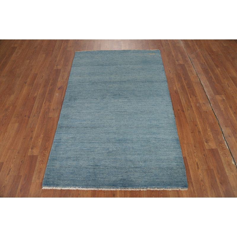 Tapis bleu Gabbeh 3 x 5