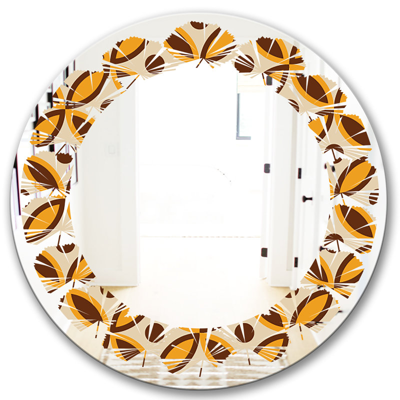 Miroir mural Ornament, H 23,6 po x l 23,6 po