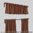 Decorative Kitchen Curtain And Valance,Caffe Curtains And Valance Set, Kitchen Curtains-70499629-70499627