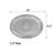 Rose Gold Oval Chandelier Ceiling Medallion