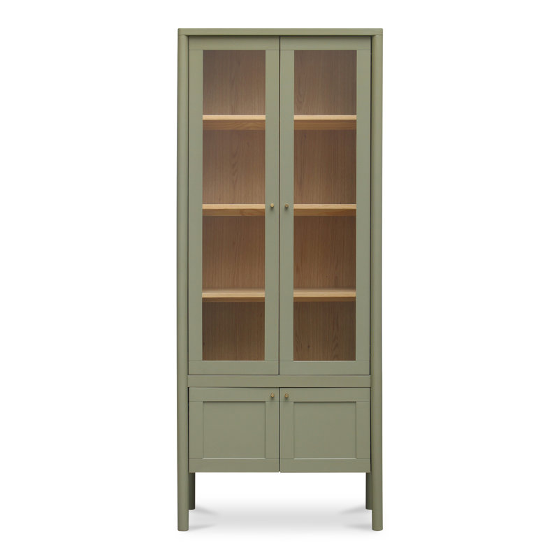Hannah Tall Cabinet Black, Green
