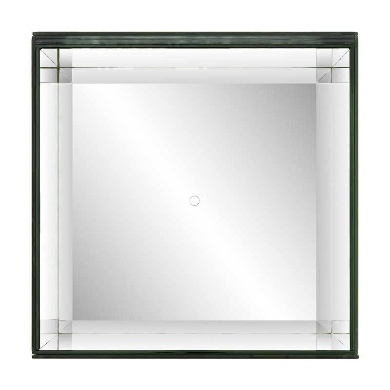 Handmade Mirrored Glass Nesting Vase