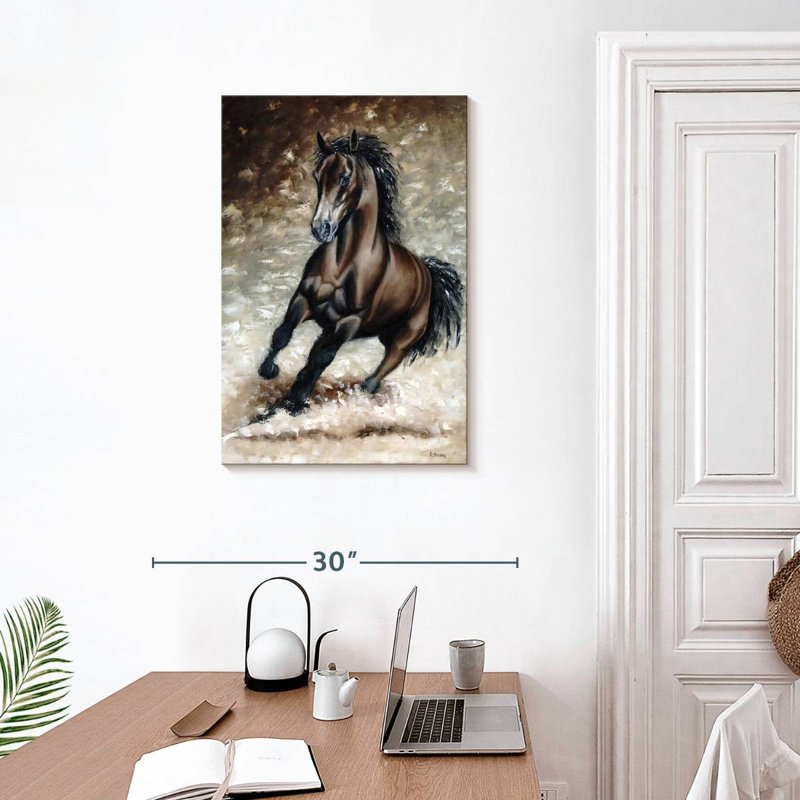 Brampt Frisky Arabian, 30" H x 20" W