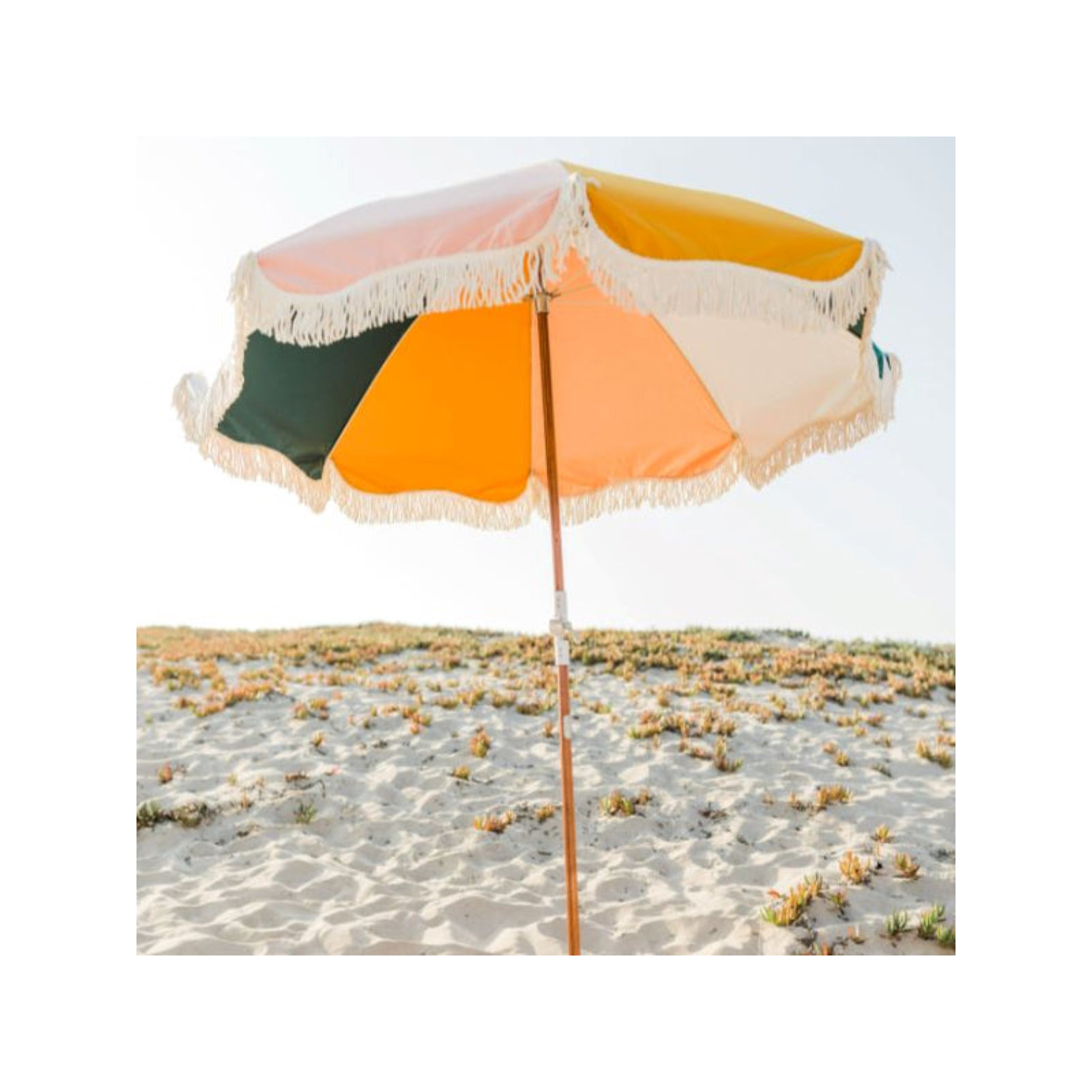 2022/2023 72'' Outdoor Umbrella, Pink/Yellow/Green