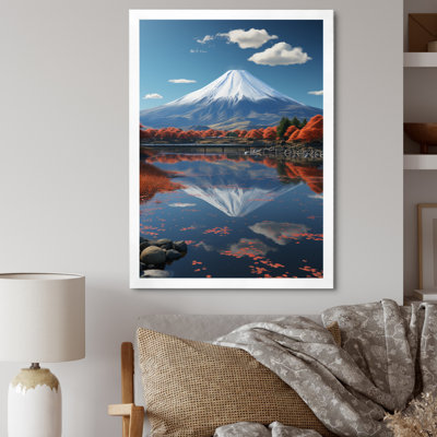 «Banju Asian Art Majestic Mont Fuji II», reproduction sur toile