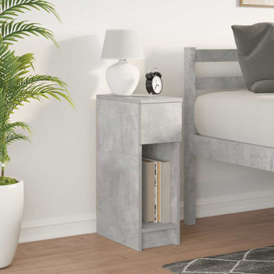 Cornelio 20cm W Manufactured Wood Bedside Table