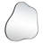 Cloud-Shaped Metal Accent Wall Mirror, Mirror