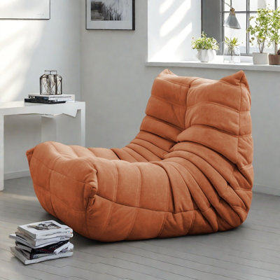 Retro casual caterpillar bean bag sofa