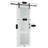 3-Lite Frosted Glass and Wood Paneled Barn Door with Installation Hardware Kit-100001182