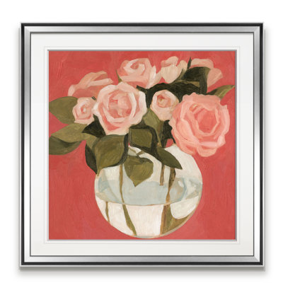 « brillante fleuris i », reproduction d’art sur toile