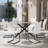 47in Modern Round Glass Pedestal Dining Set-1467483744-1467483748-1467483746