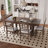 7 Piece Extendable Dining Table Set-1242243748