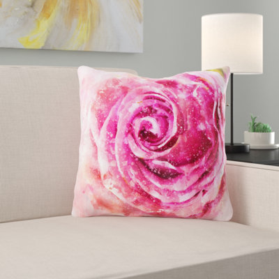 Housse et insert de coussin extérieur carré Mclane Rose