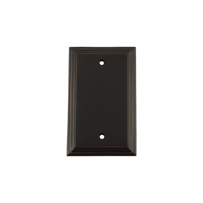 Deco Blank Wall Plate