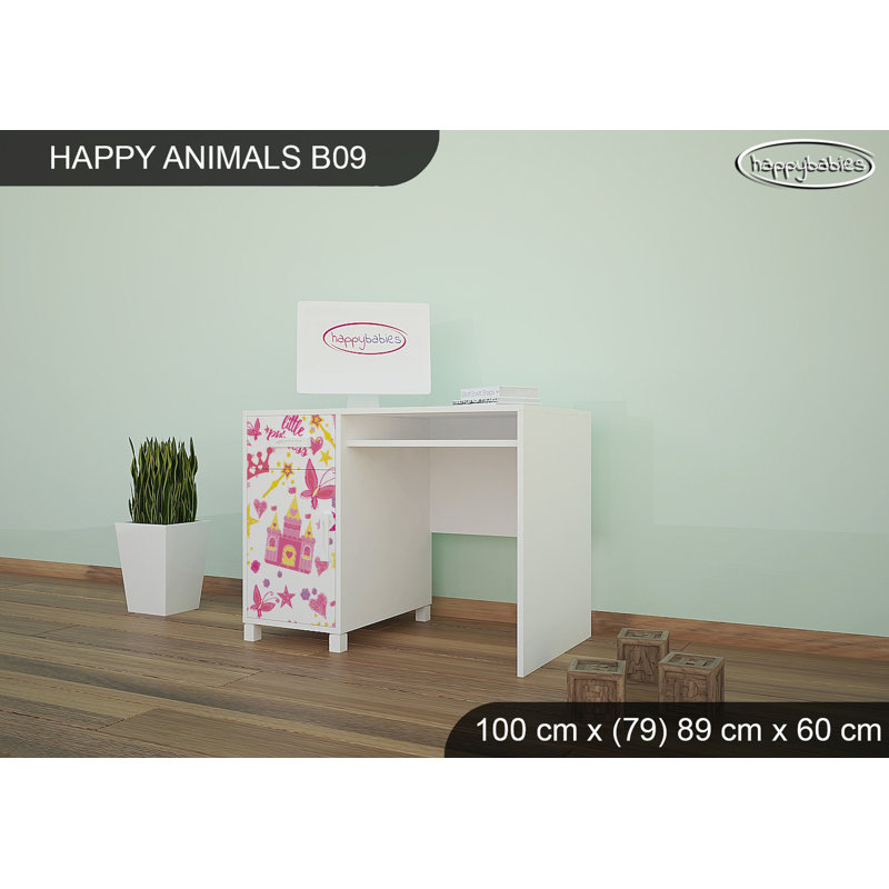 100cm Writing Desk, White