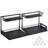 2-Tier 10.7"W x 14.2"D Pull Out Cabinet Under Sink Organizer Drawer Basket,25.5"Wx15.5"Dx13"H Install Size for Cabinet